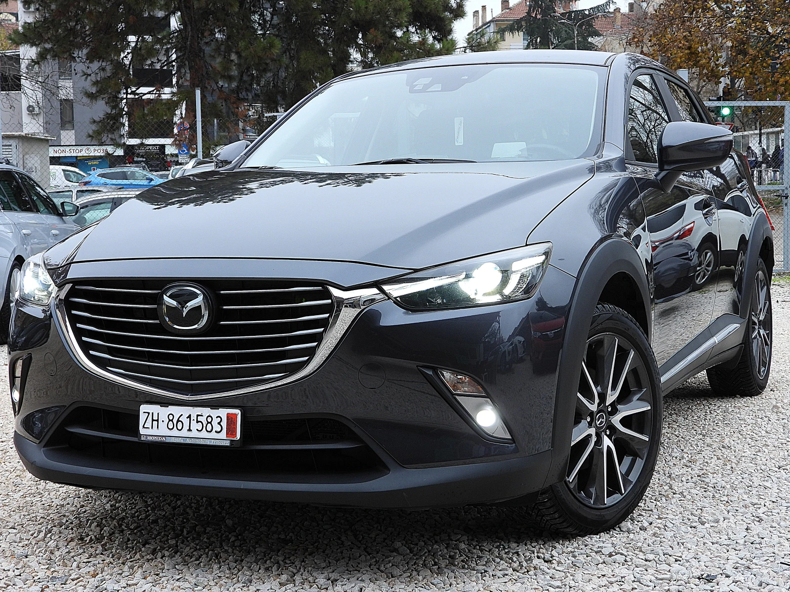 Mazda CX-3 2.0ШВЕЙЦАРИЯ-ДИСТРОНИК/КОЖА/НАВИ/LANE ASSIST/4x4, снимка 1