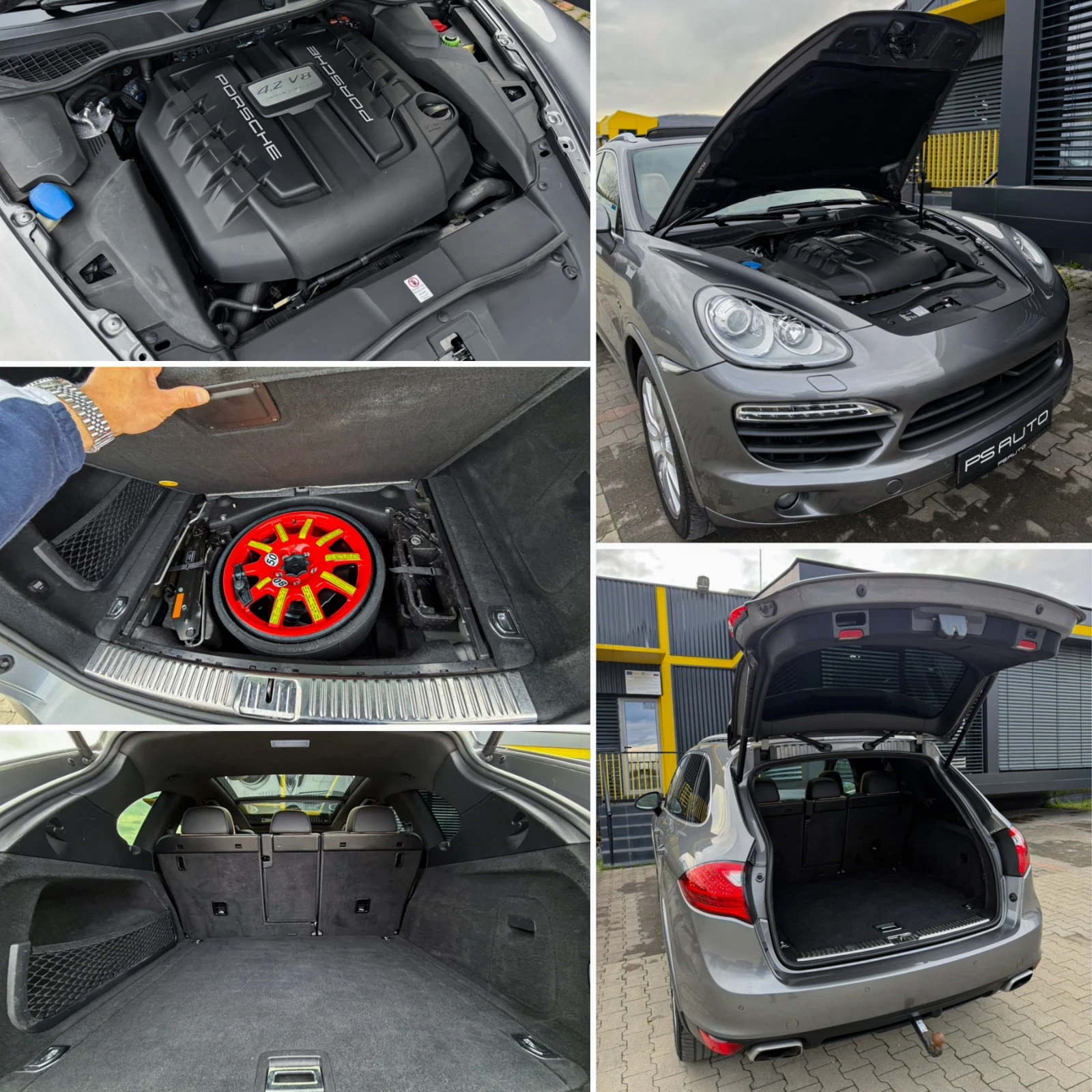 Porsche Cayenne 4.2TDi / НОВИ ВЕРИГИ / Панорама / Exclusive, снимка 16 - Автомобили и джипове - 54122115