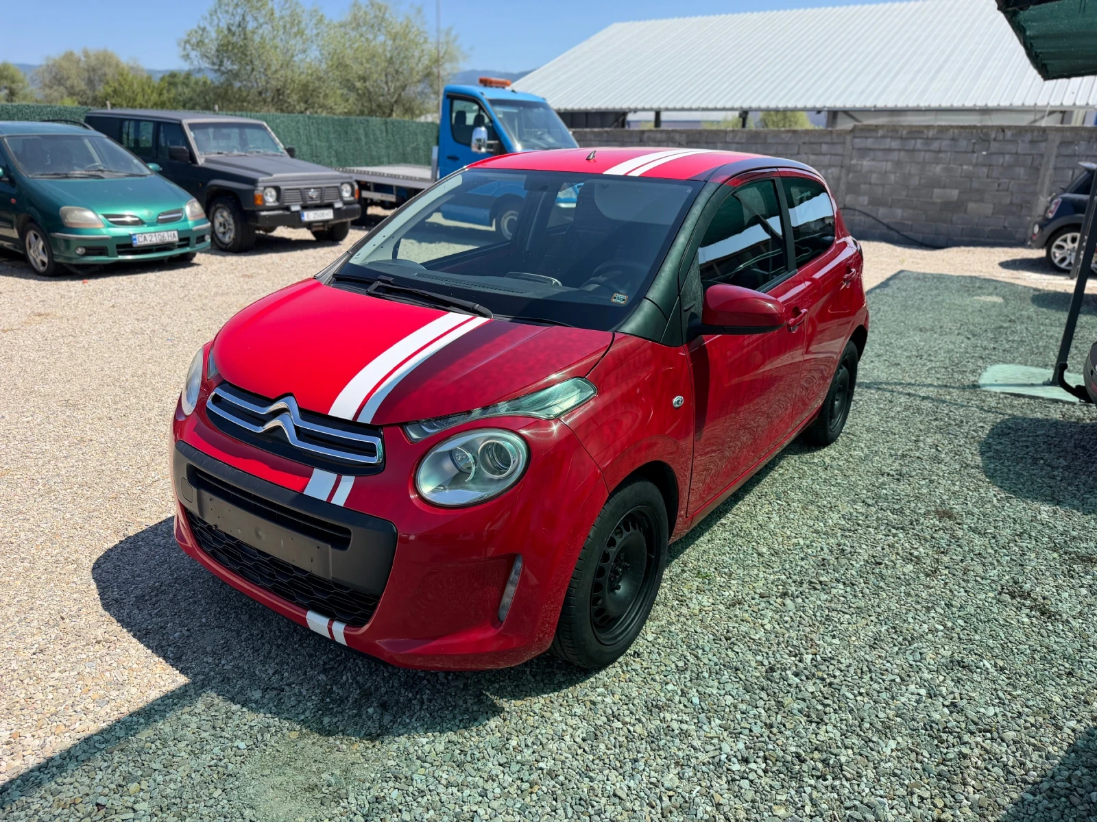 Citroen C1 1.2i/80hp/NAVI/Service Book/, снимка 3 - Автомобили и джипове - 55543106