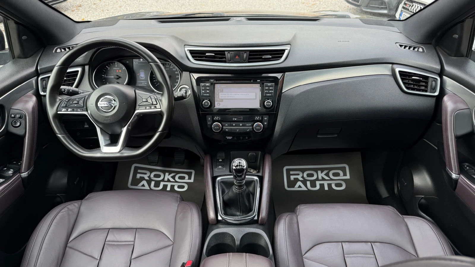 Nissan Qashqai 1.6D\TEKNA+ \DISTRONIC\NAVI\KEYLESS\КАМЕРИ360\КОЖА - изображение 10