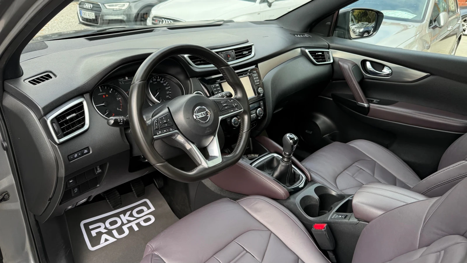 Nissan Qashqai 1.6D\TEKNA+ \DISTRONIC\NAVI\KEYLESS\КАМЕРИ360\КОЖА - изображение 7