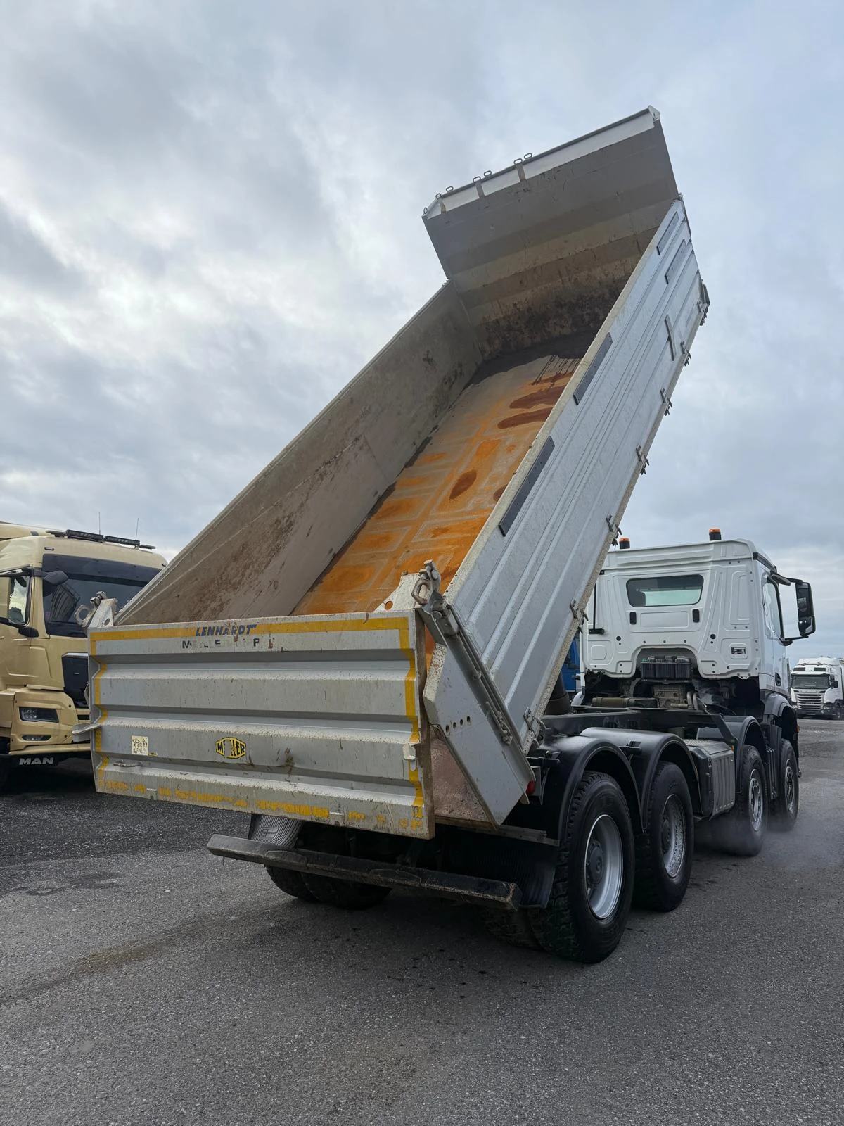 Mercedes-Benz Arocs 41.48-Бордматик, Внос, , , , снимка 9 - Камиони - 52345964