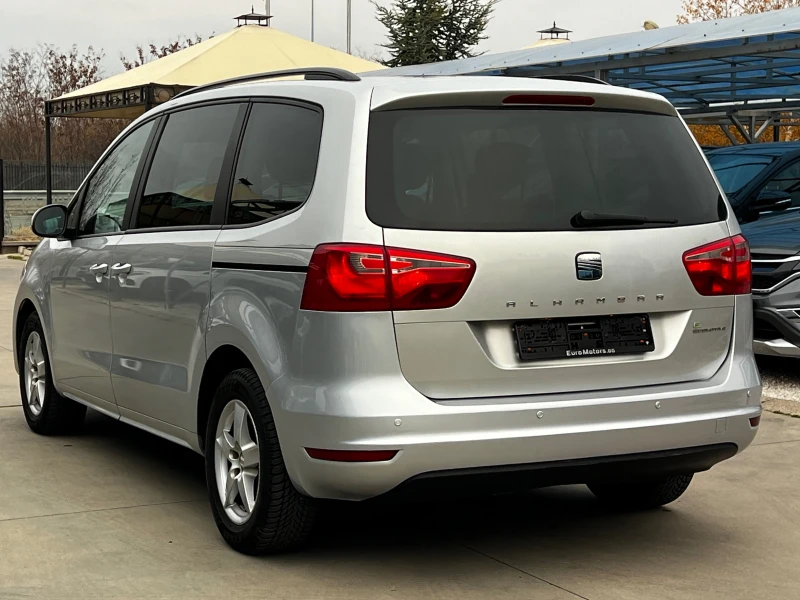 Seat Alhambra 2.0TDI, 7м-ПЪЛНА СЕРВИЗНА ИСТОРИЯ!!!, снимка 6 - Автомобили и джипове - 48156539