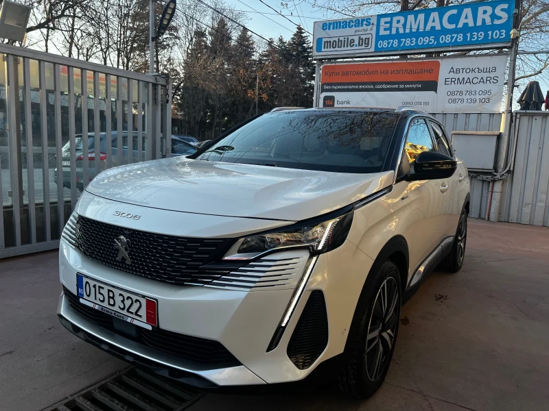 Peugeot 3008 GT 300к.с. 4х4 DISTRONIC 360camera FULL, снимка 1 - Автомобили и джипове - 49247396