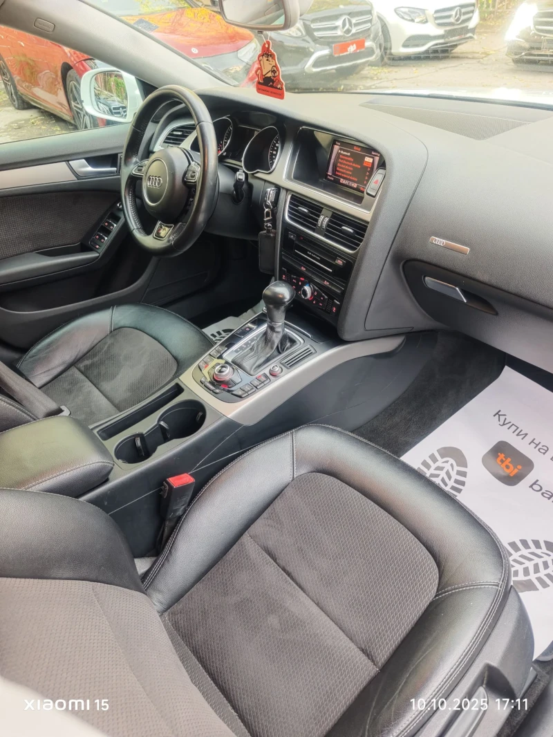 Audi A5 S-LINE, АВТОМАТ, НАВИ, ПОДГРЕВ, ФУЛ! , снимка 10 - Автомобили и джипове - 52012086
