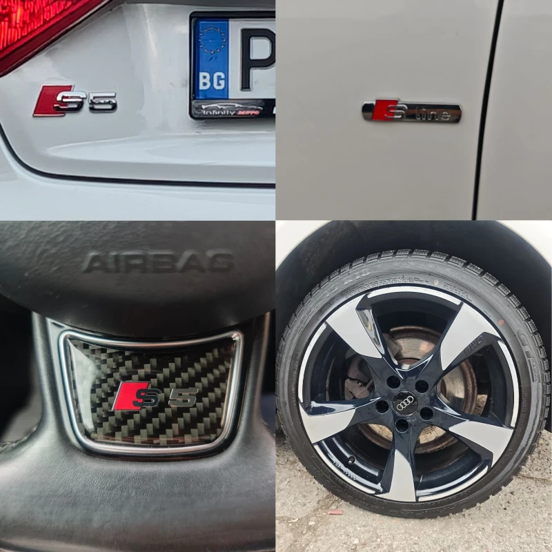 Audi A5 S-LINE, АВТОМАТ, НАВИ, ПОДГРЕВ, ФУЛ! , снимка 16 - Автомобили и джипове - 52012086