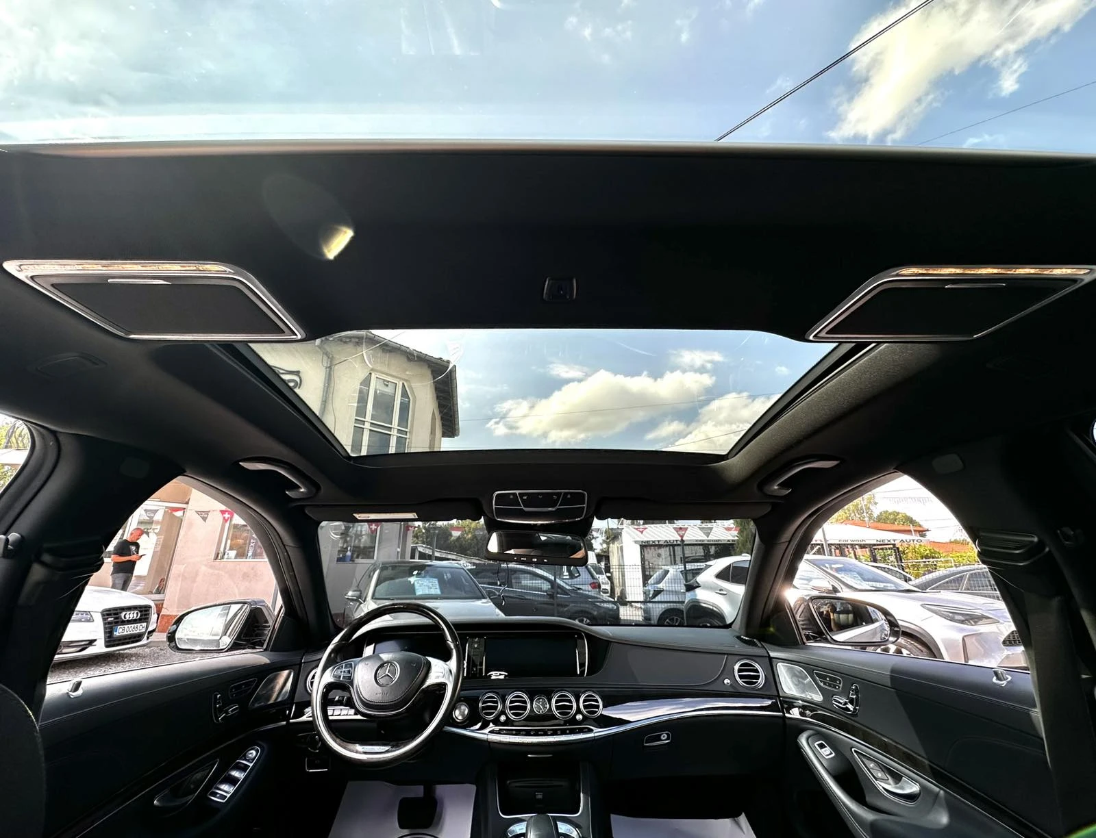Mercedes-Benz S 350 D 258HP 4MATIC 360'CAM PANO BURMESTER DISTRONI, снимка 9 - Автомобили и джипове - 55663052