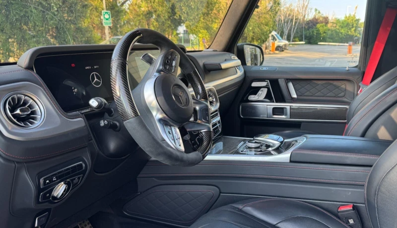 Mercedes-Benz G 63 AMG 4-MATIC/NIGHT/MAGNO/CARBON/BURM/360/SUPERIOR/, снимка 6 - Автомобили и джипове - 52526189