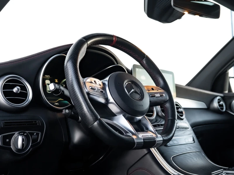 Mercedes-Benz GLC 43 AMG ПОДГРЕВ* КАМЕРА* КЕЙЛЕС* LANE* ASSIST, снимка 7 - Автомобили и джипове - 53528098