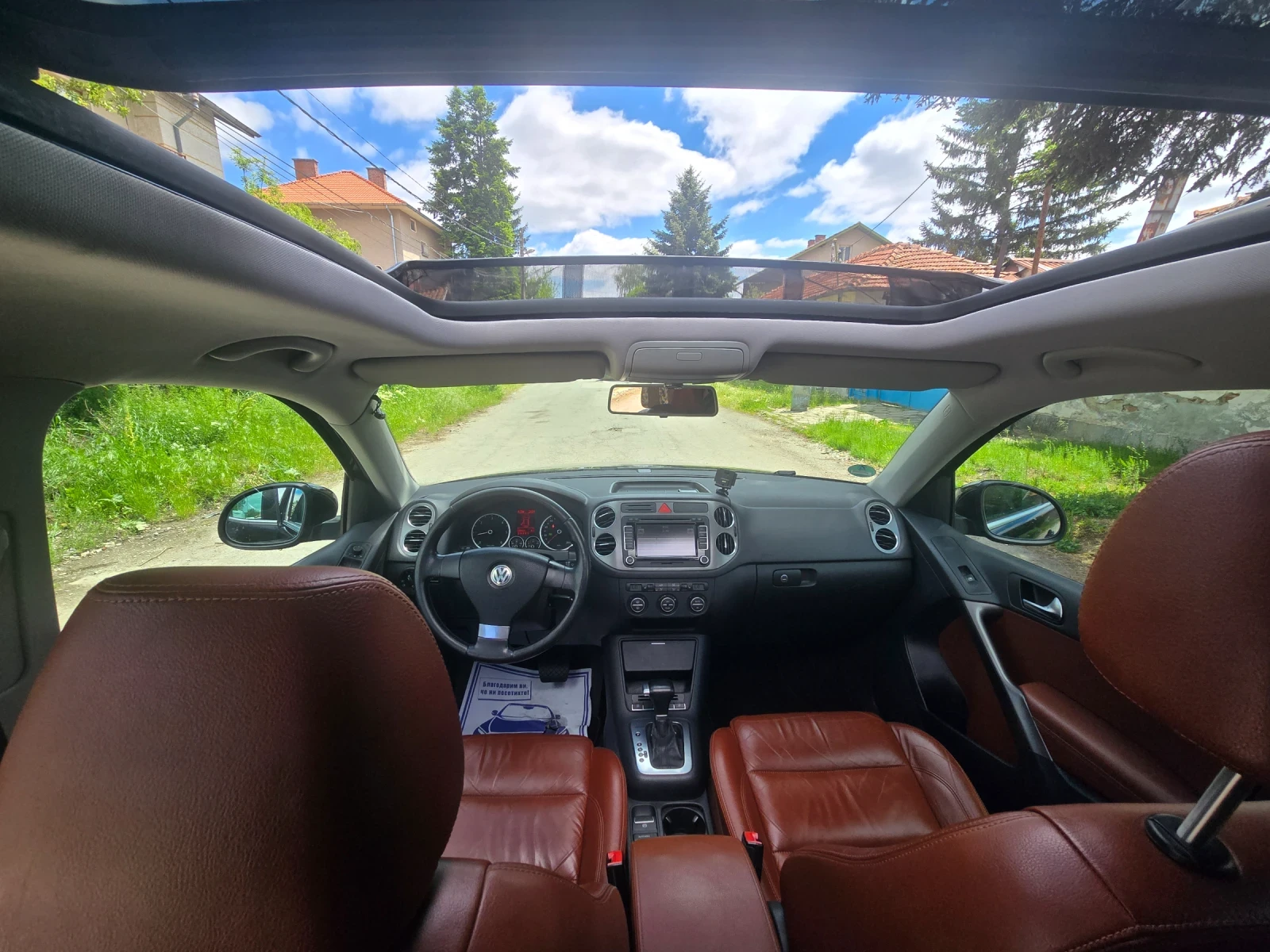 VW Tiguan 2.0TDI 4MOTION КОЖА DSG PANORAMA BI-XENON КАМЕРА, снимка 11 - Автомобили и джипове - 54594523