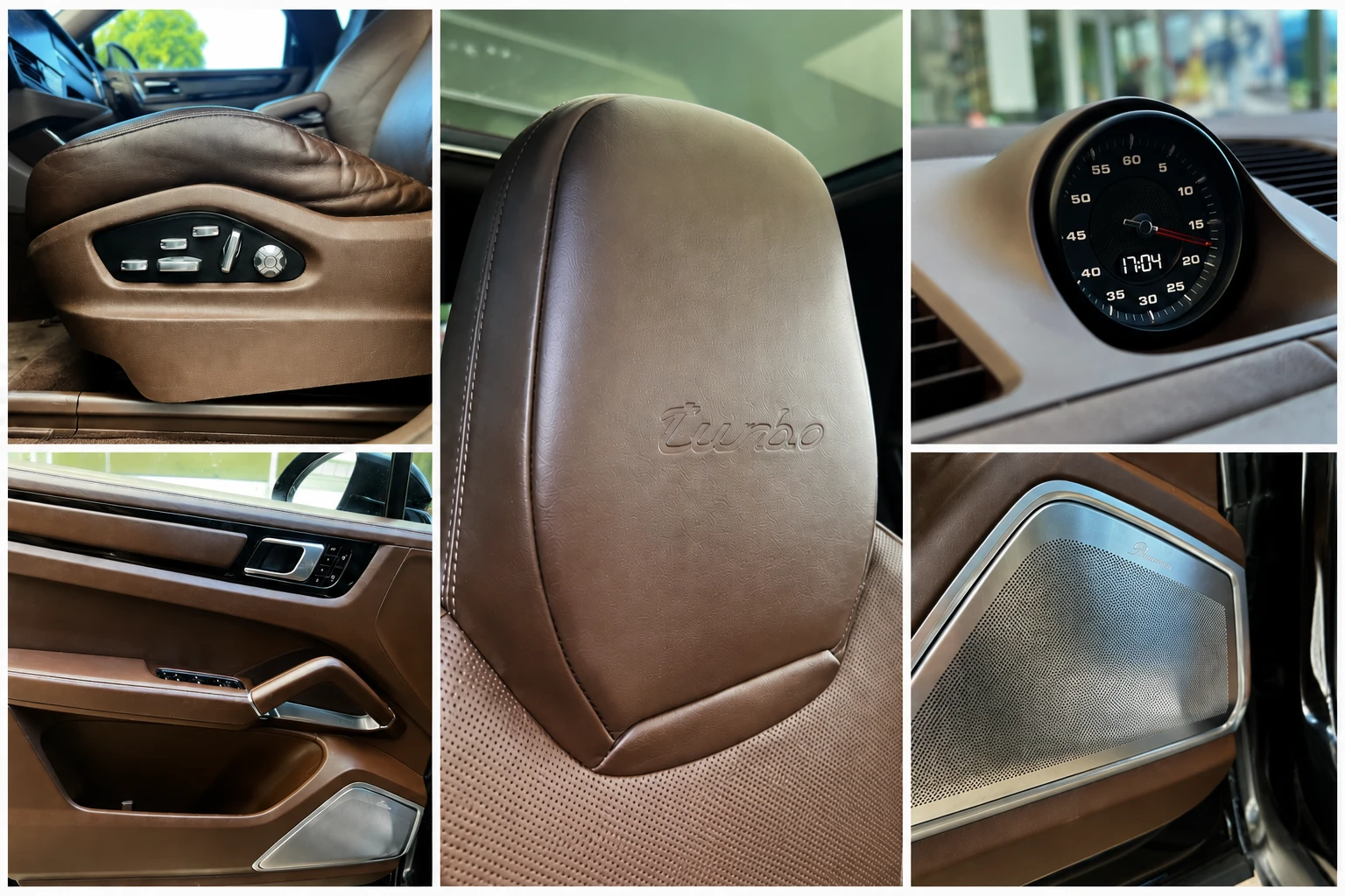 Porsche Cayenne TURBO / BURMESTER / SPORT CHRONO / 360/ SOFT CLOSE, снимка 17 - Автомобили и джипове - 54970514