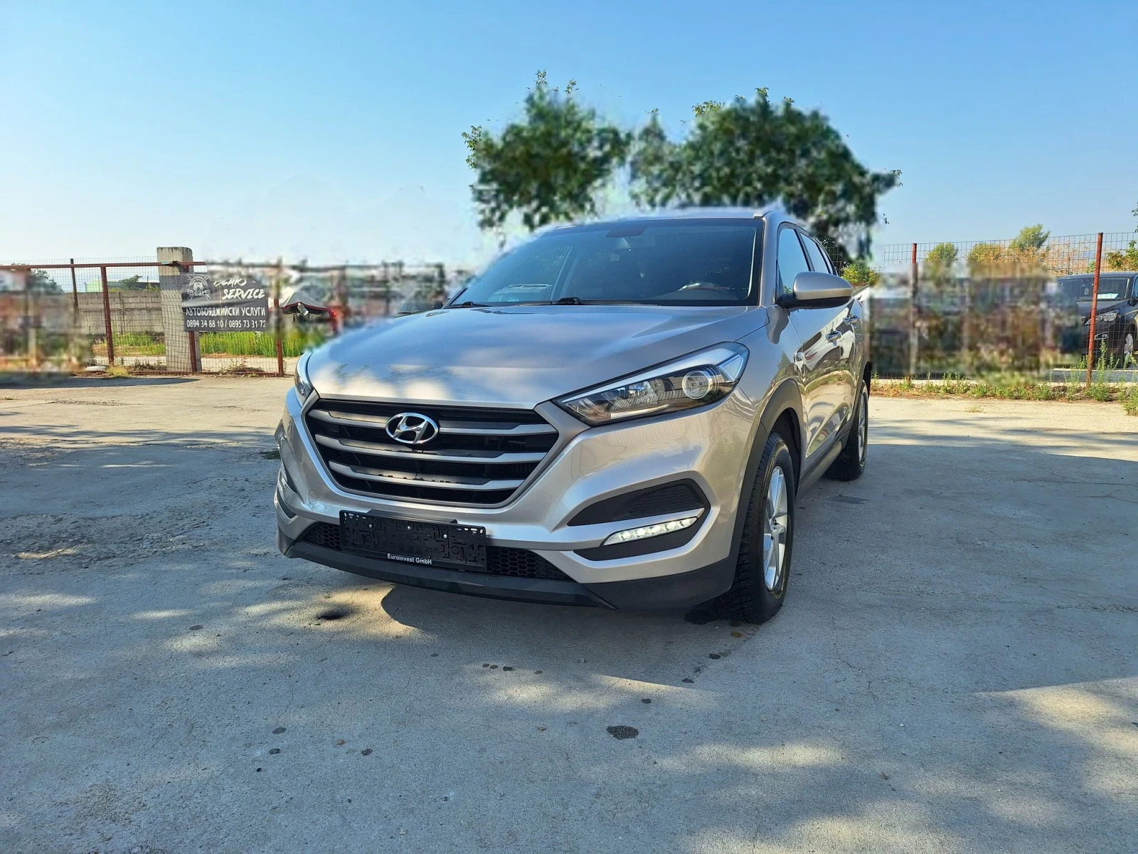 Hyundai Tucson 1.7d* 6ck-2018год-Лед-ТОП* , снимка 10 - Автомобили и джипове - 55932625