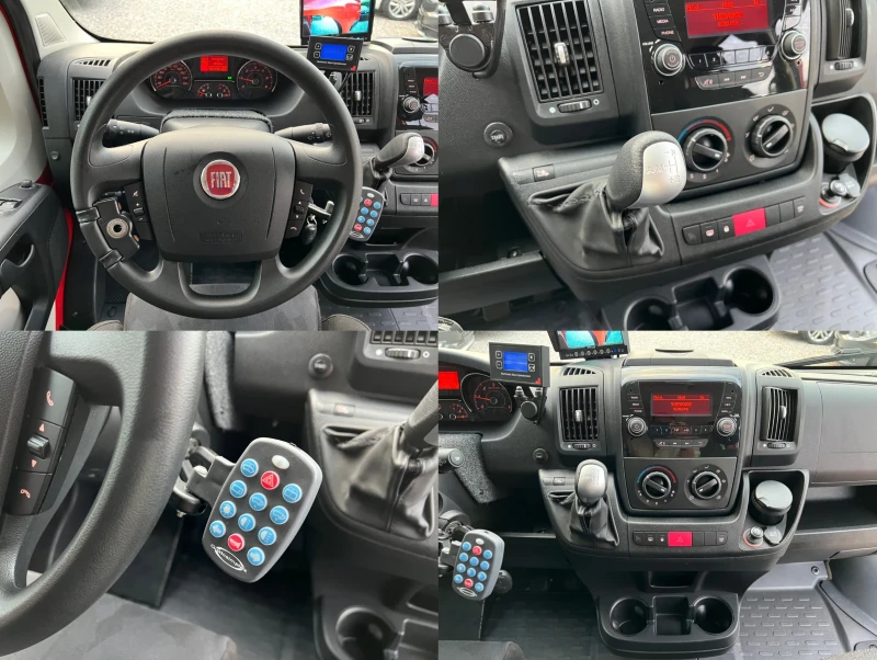 Fiat Ducato 2.3Mjt 131hp Автоматик ИНВАЛИДЕН + РАМПА, снимка 11 - Бусове и автобуси - 47136553