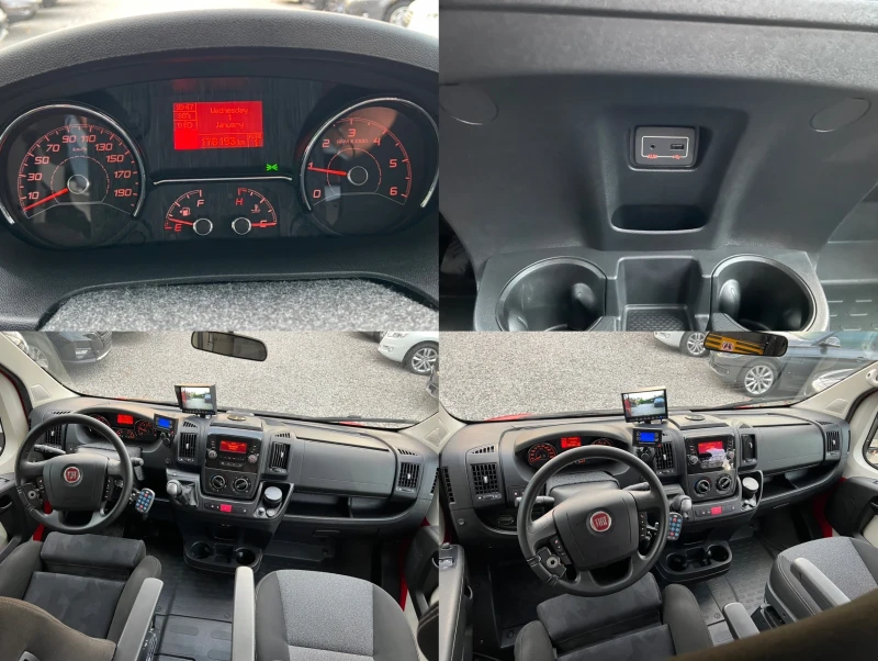 Fiat Ducato 2.3Mjt 131hp Автоматик ИНВАЛИДЕН + РАМПА, снимка 13 - Бусове и автобуси - 47136553