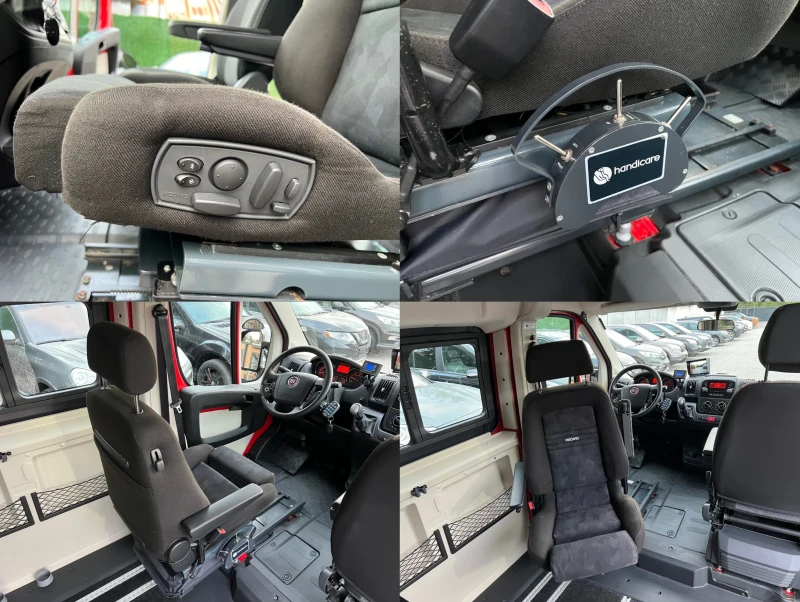 Fiat Ducato 2.3Mjt 131hp Автоматик ИНВАЛИДЕН + РАМПА, снимка 10 - Бусове и автобуси - 47136553