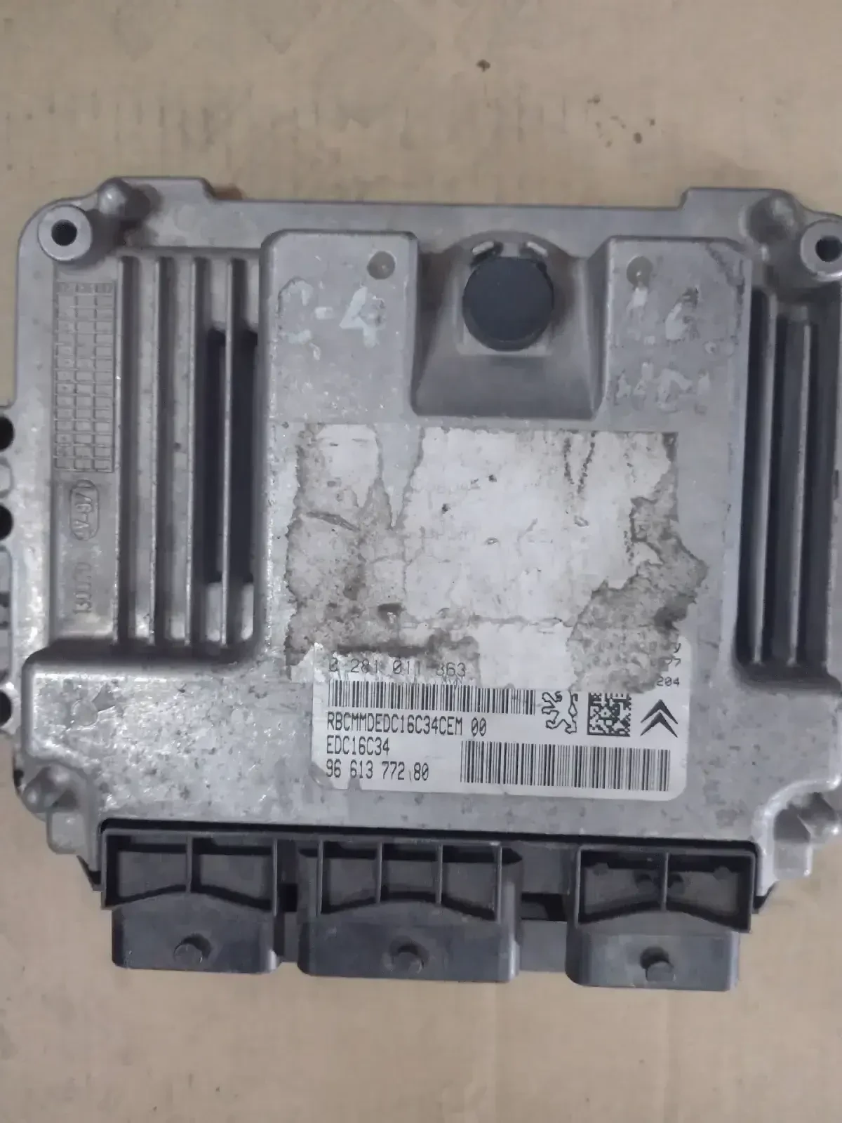 9661377280  EDC16C34      PEUGEOT, CITROEN 1.6 HDI   Bosch  0 281 011 863  | Mobile.bg   1