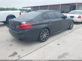 BMW 550 * M550i* XDRIVE* КОЖА* ПОДГРЕВ* ШИБИДАХ* HEAD-UP* , снимка 4