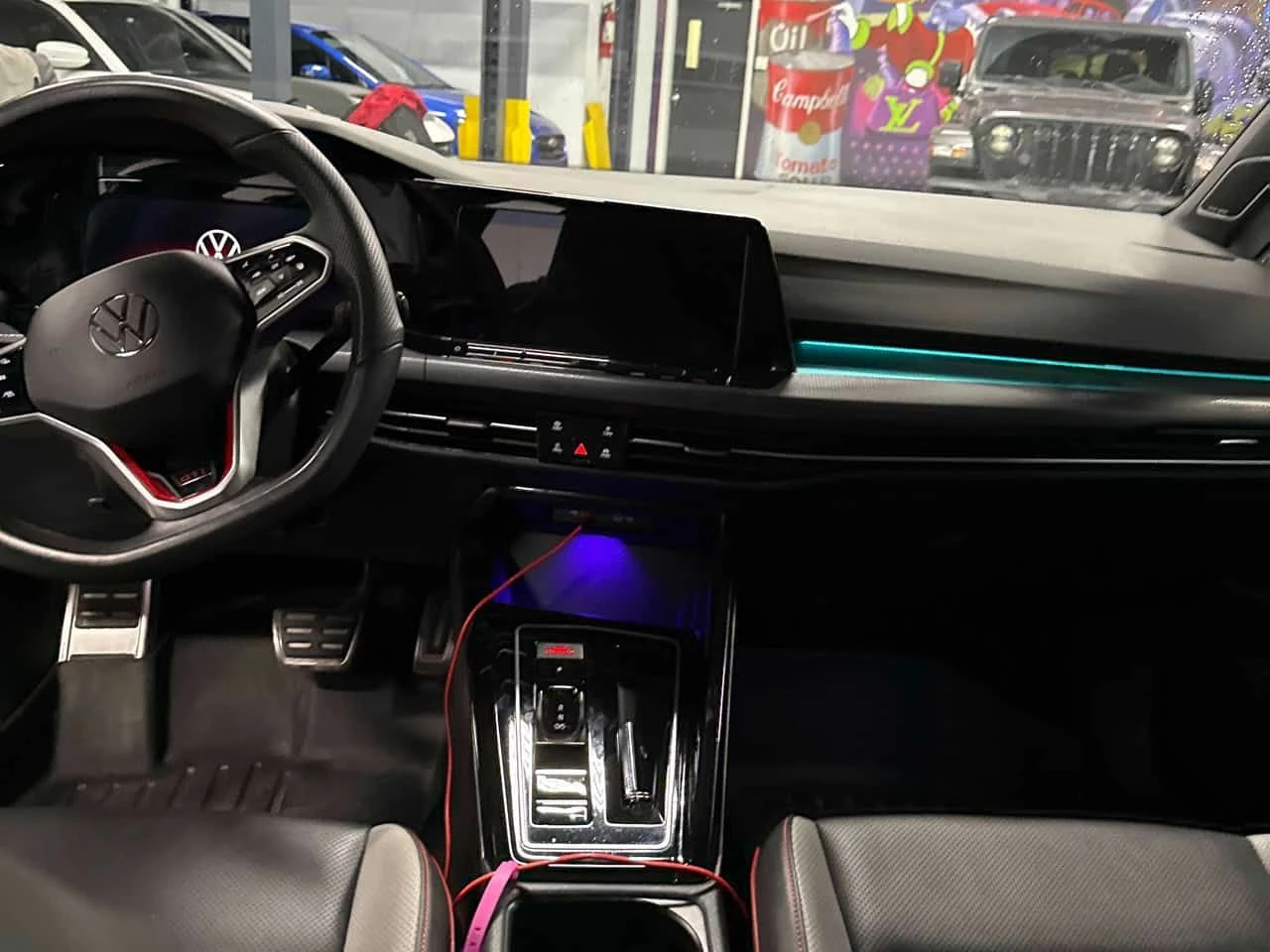 VW Golf GTI Performance| HUD| ОБДУХВАНЕ| ПОДГРЕВИ| ШИБИДАХ, снимка 9 - Автомобили и джипове - 54414151