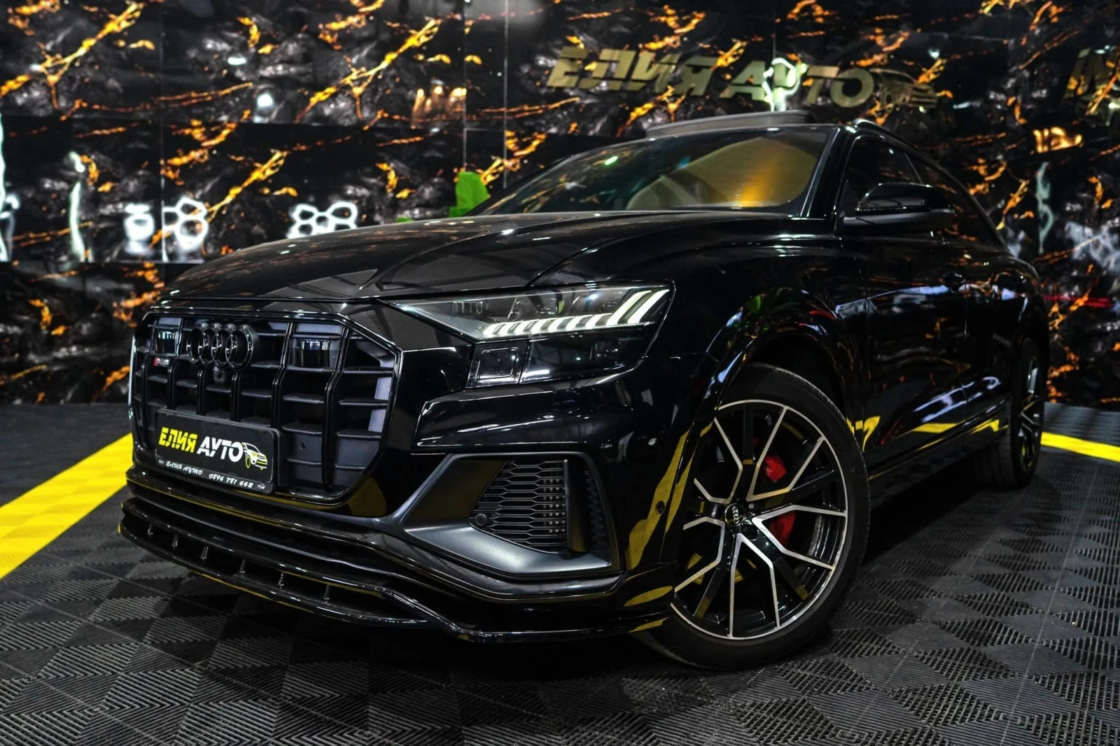 Audi SQ8 4.0D MATRIX CARBON ПАНО B&O ЛИЗИНГ 100%