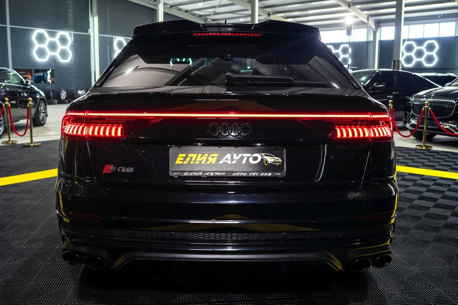 Audi SQ8 4.0D MATRIX CARBON ПАНО B&O ЛИЗИНГ 100%, снимка 8 - Автомобили и джипове - 54699442