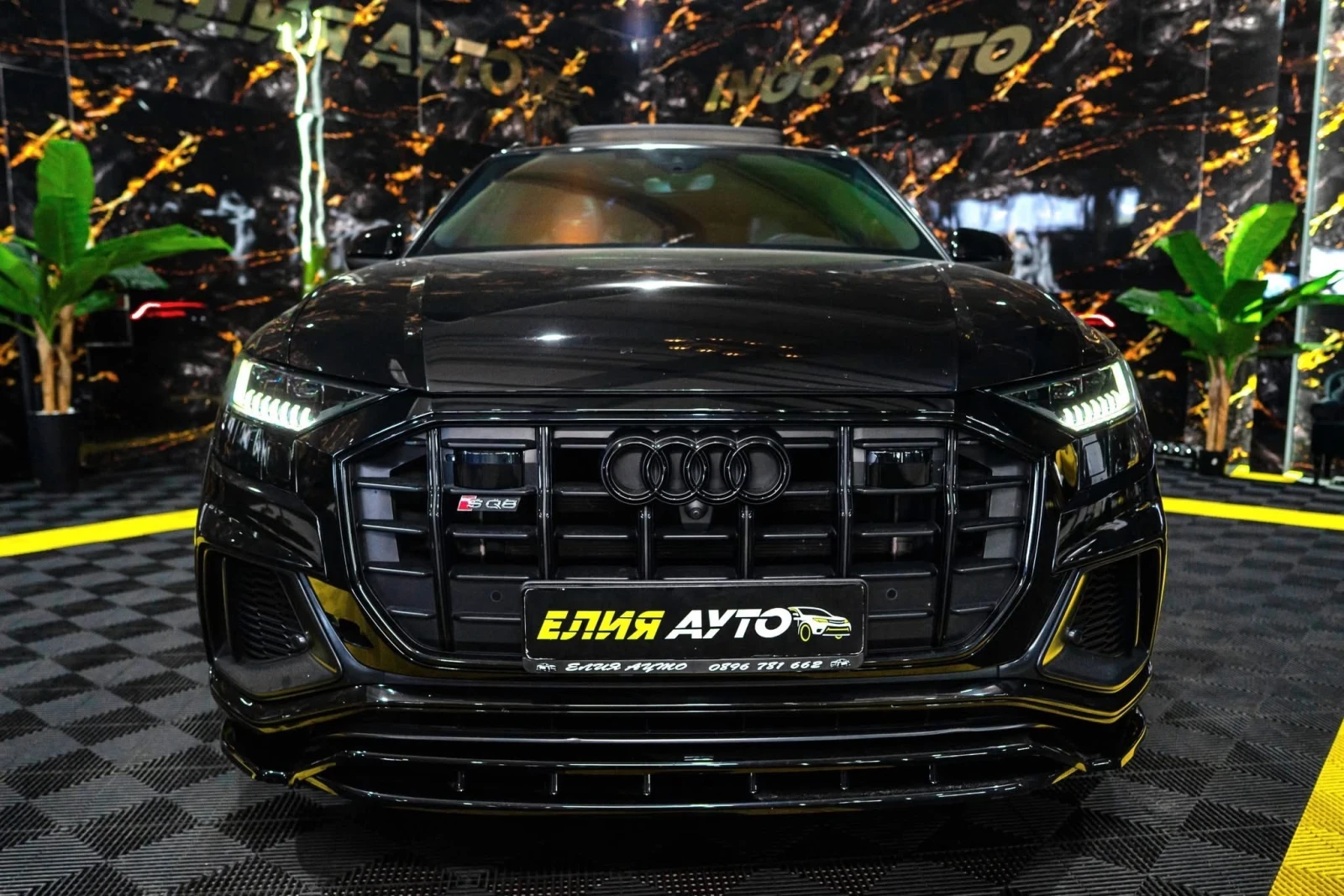 Audi SQ8 4.0D MATRIX CARBON ПАНО B&O ЛИЗИНГ 100%, снимка 3 - Автомобили и джипове - 54699442