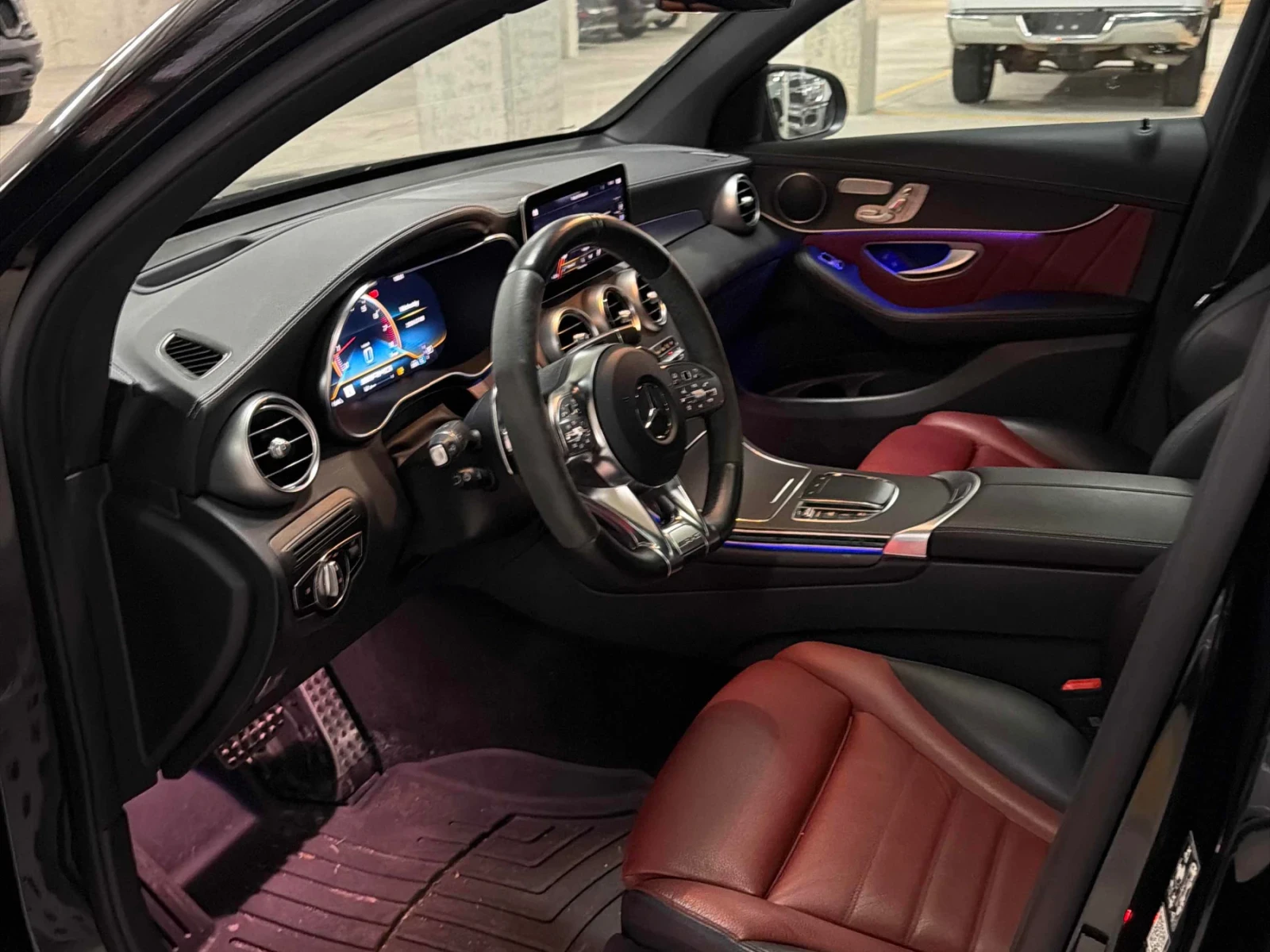 Mercedes-Benz GLC 43 AMG ДИСТРОНИК * ПОДГРЕВ * ПАНОРАМА * 360CAM * , снимка 6 - Автомобили и джипове - 55255026