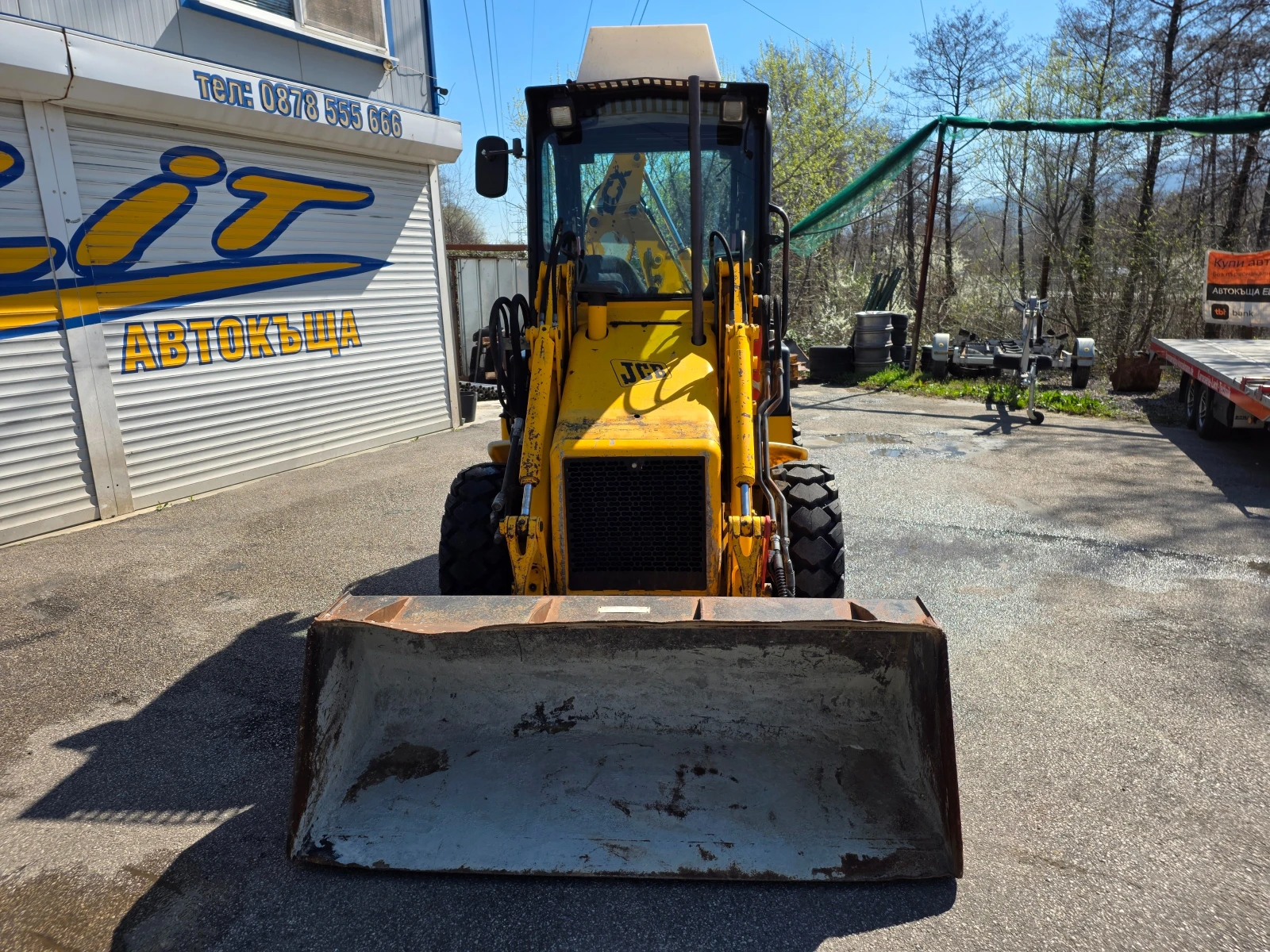 Багер JCB 1-CX-ПАРНО-ЗАТВОРЕН, снимка 3 - Индустриална техника - 54111696