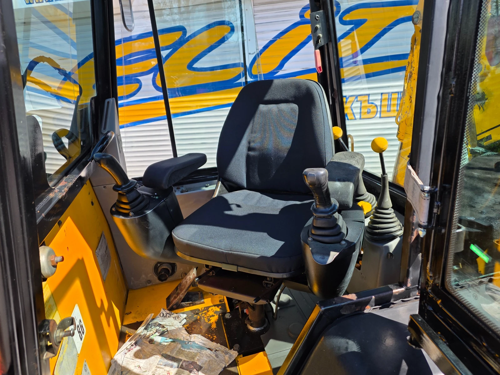 Багер JCB 1-CX-ПАРНО-ЗАТВОРЕН, снимка 10 - Индустриална техника - 54111696