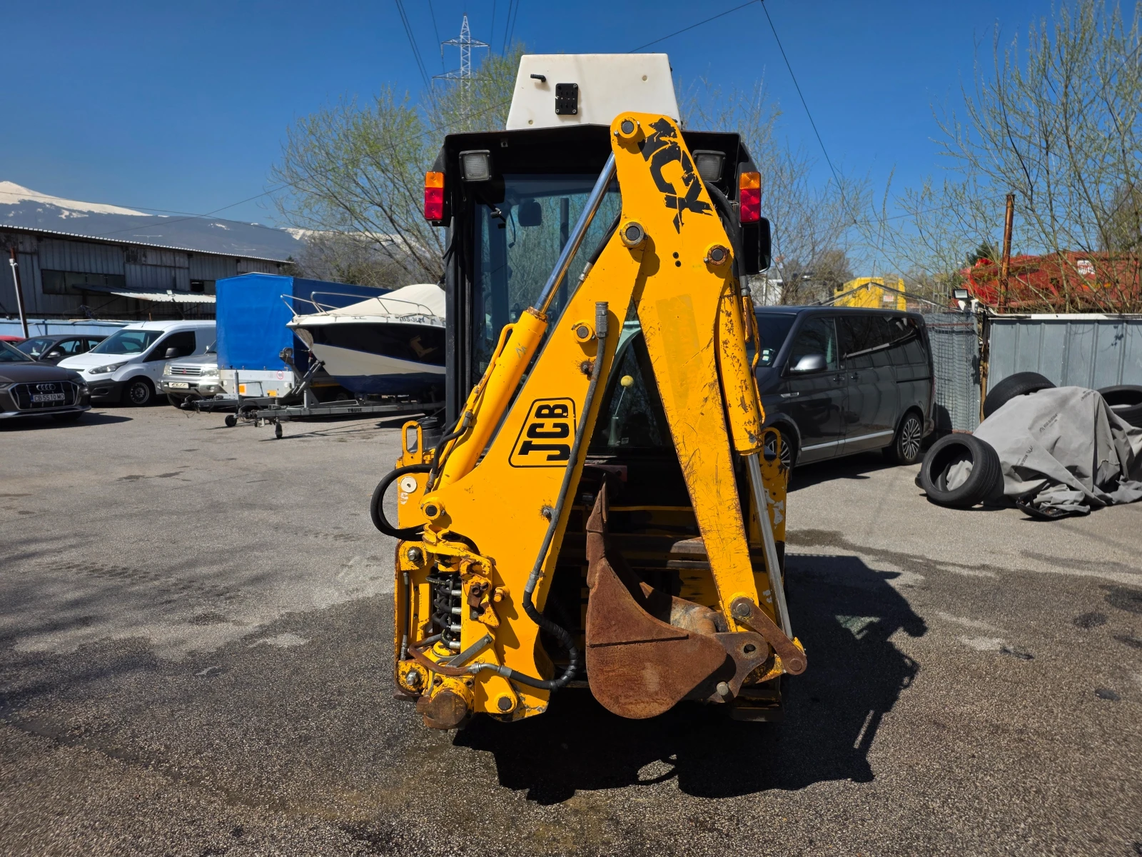 Багер JCB 1-CX-ПАРНО-ЗАТВОРЕН, снимка 7 - Индустриална техника - 54111696