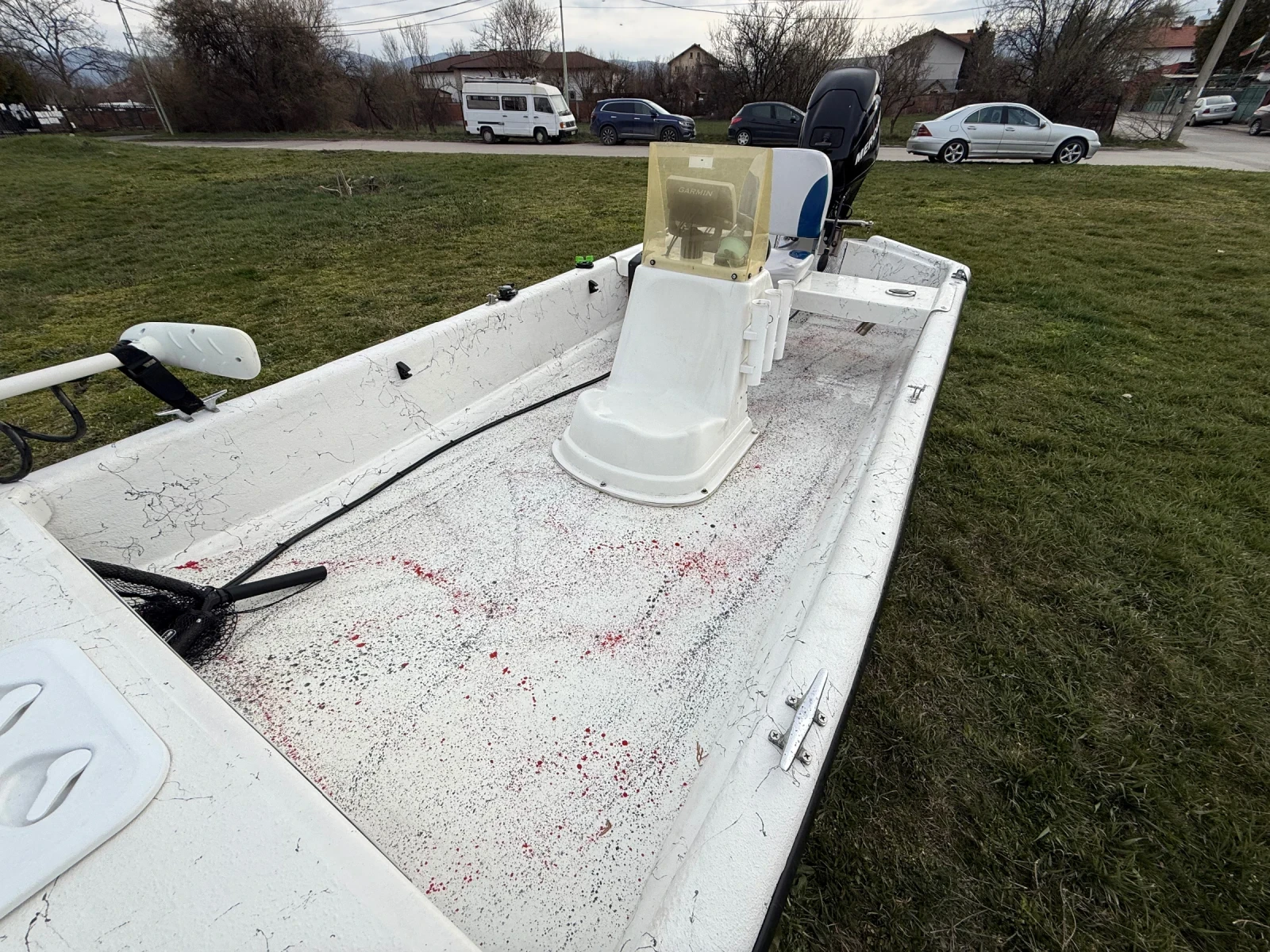 Лодка Собствено производство Carolina skiff J14, снимка 6 - Воден транспорт - 53927561