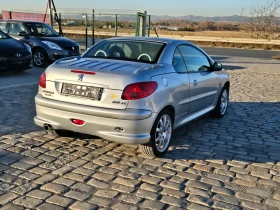 Peugeot 206 CC 1.6i 139000км 2006 година ЕВРО 4 ГАРАЖНА, снимка 10