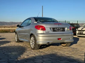 Peugeot 206 CC 1.6i 139000км 2006 година ЕВРО 4 ГАРАЖНА, снимка 9