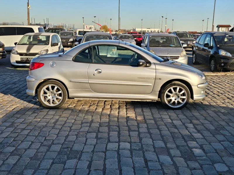 Peugeot 206 CC 1.6i 139000км 2006 година ЕВРО 4 ГАРАЖНА, снимка 8 - Автомобили и джипове - 47894746