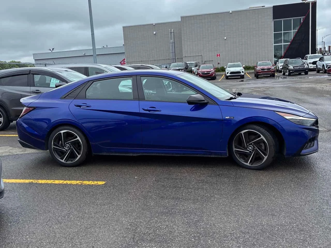 Hyundai Elantra * N Line * АВТОКРЕДИТ БЕЗ ПЪРВОНАЧАЛНА ВНОСКА* , снимка 3 - Автомобили и джипове - 54722088