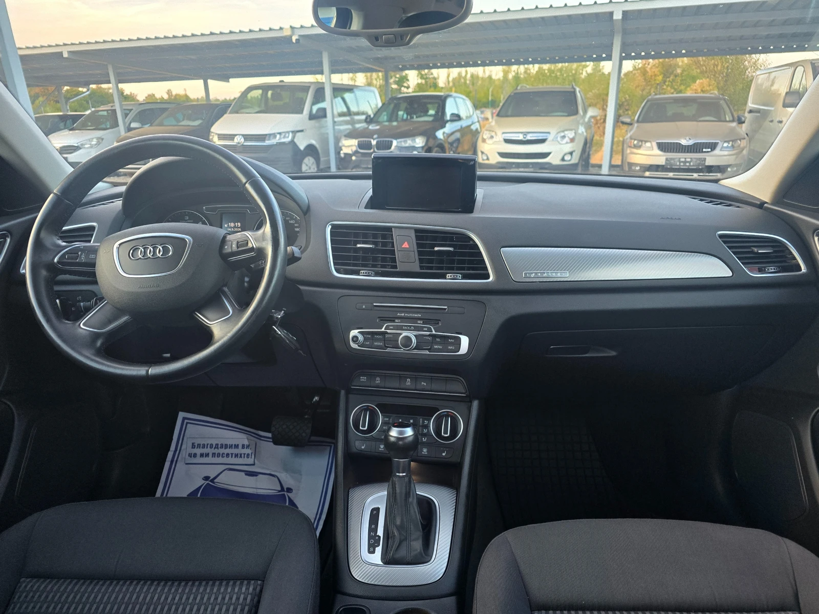 Audi Q3 2.0 TDI Quattro ! ! РЕАЛНИ КИЛОМЕТРИ, снимка 12 - Автомобили и джипове - 56090603