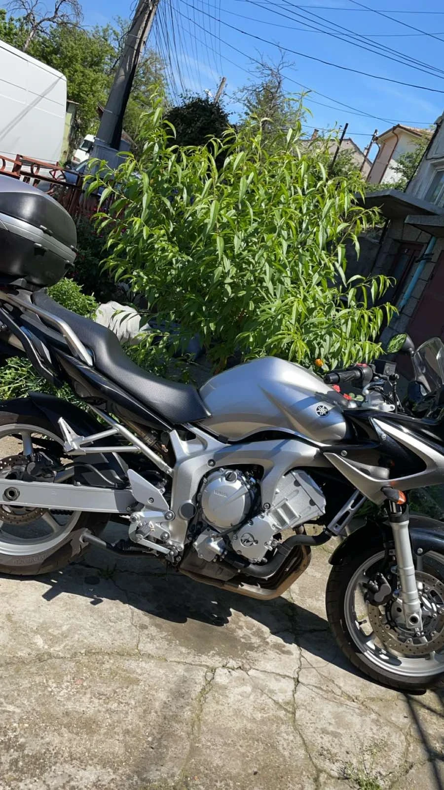 Yamaha Fazer Леки външни забележки който се виждат на снимките. - изображение 2