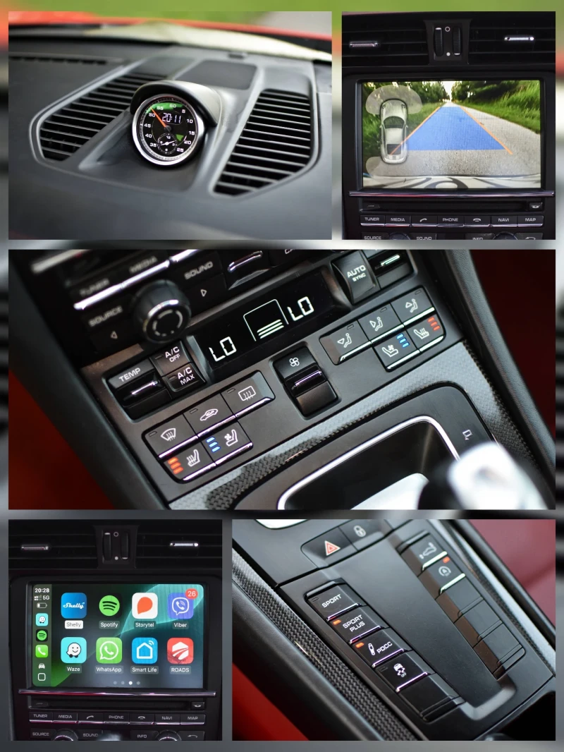 Porsche 911 Turbo S TECHART, снимка 9 - Автомобили и джипове - 52356900