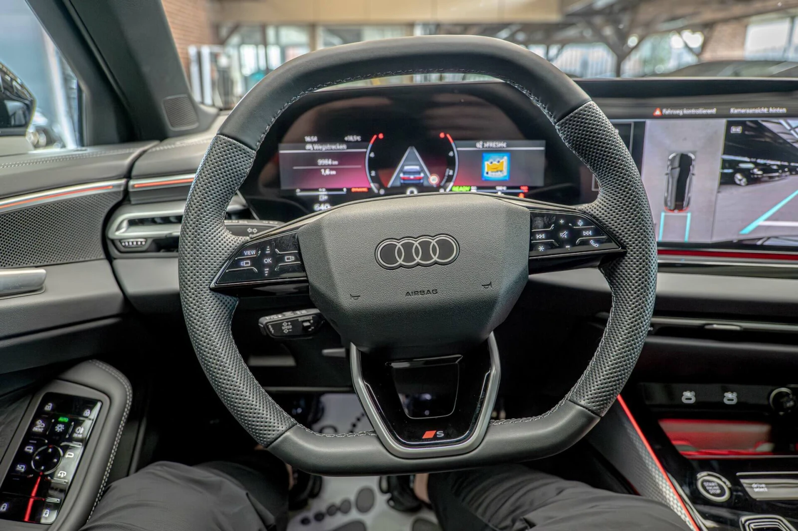 Audi A6 2.0TDI/Edition One/Sline plus/Панорама/Дистроник/К, снимка 10 - Автомобили и джипове - 54743693