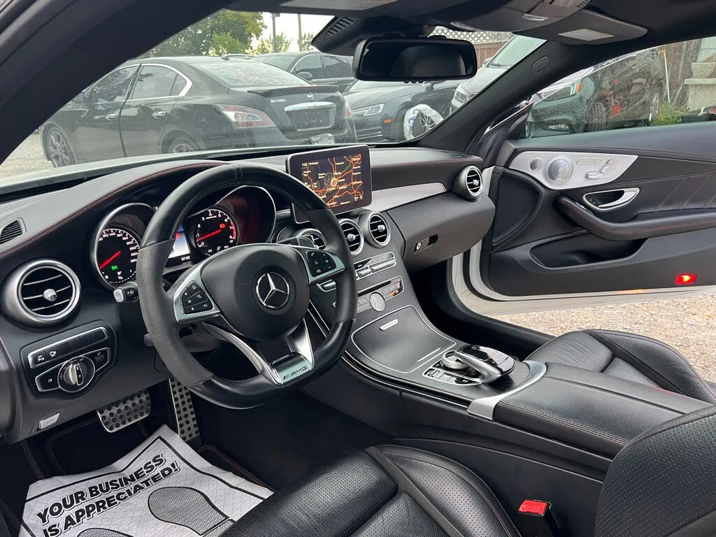 Mercedes-Benz C 43 AMG 4MATIC* 360* КОЖА* НАВИ* ПАНО* BURM* NIGHT EDITION, снимка 10 - Автомобили и джипове - 56134176