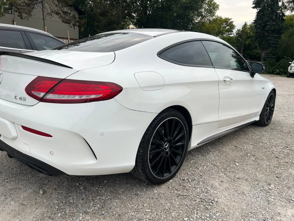 Mercedes-Benz C 43 AMG 4MATIC* 360* КОЖА* НАВИ* ПАНО* BURM* NIGHT EDITION, снимка 5 - Автомобили и джипове - 56134176