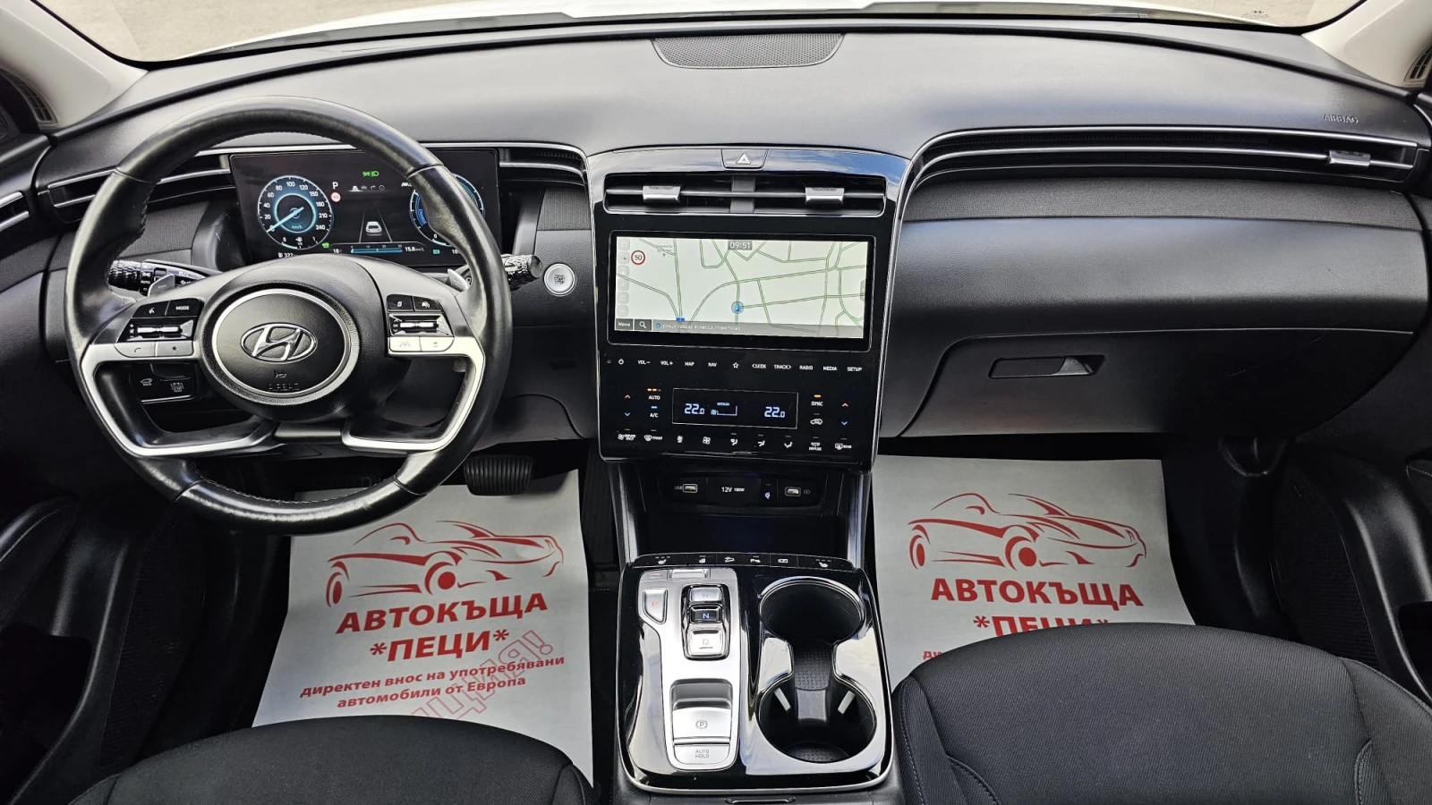Hyundai Tucson G1.6 Hybrid 4WD-ДИСТРОНИК-ТОП СЪСТ-ЛИЗИНГ-ГАРАНЦИЯ - изображение 10