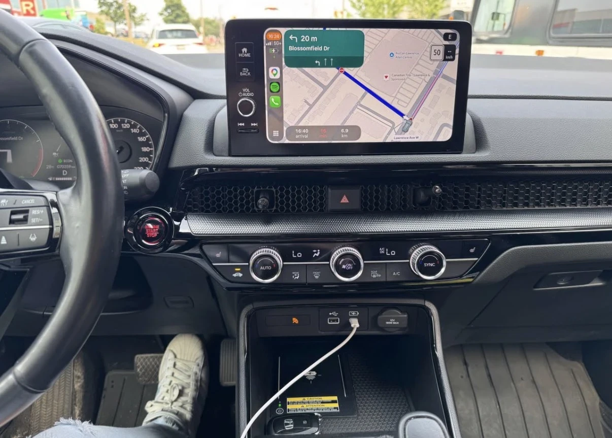 Honda Cr-v EX L * 2.0 HYBRID * CARPLAY * 4WD * , снимка 10 - Автомобили и джипове - 55352799