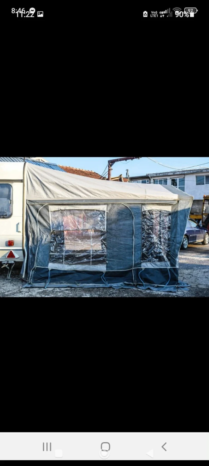 Каравана Adria 320 форселт+ тента, снимка 10 - Каравани и кемпери - 55648731