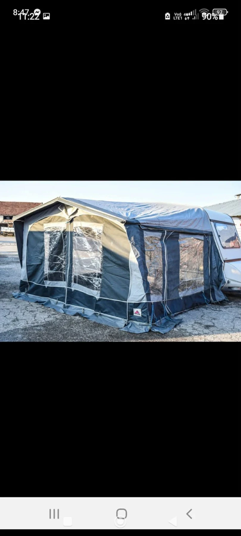 Каравана Adria 320 форселт+ тента, снимка 8 - Каравани и кемпери - 55648731