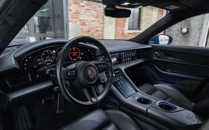 Porsche Taycan Turbo Sport Chrono, снимка 7 - Автомобили и джипове - 52985932
