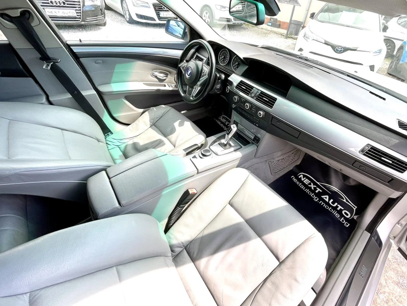BMW 525 3.0i 218HP NAVI ПОДГРЕВ, снимка 10 - Автомобили и джипове - 53429678