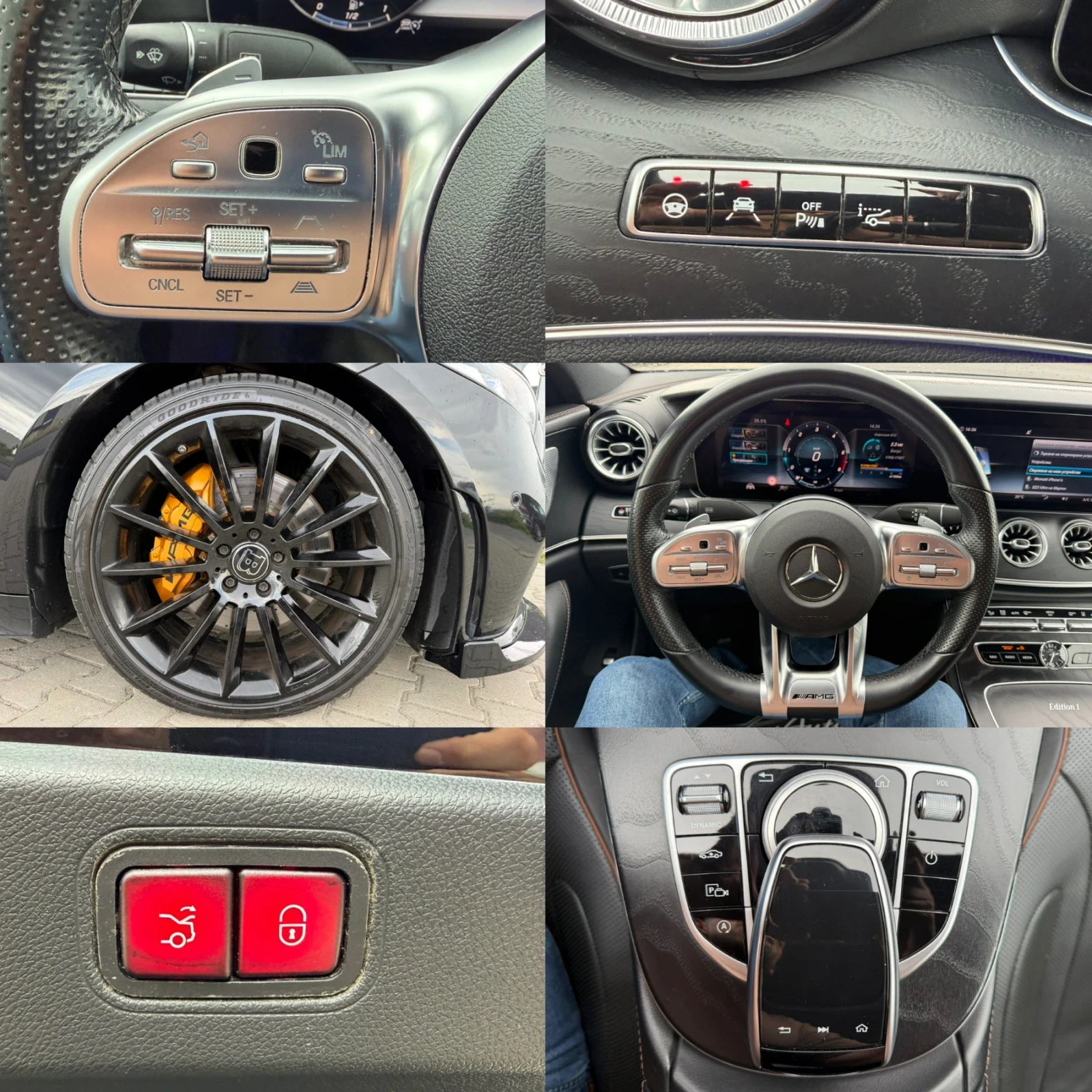 Mercedes-Benz CLS 400 D#BRABUS#DESIGNO#EDITION1#SOFTCLOSE#ОБДУХ#FULLFULL, снимка 17 - Автомобили и джипове - 54936289