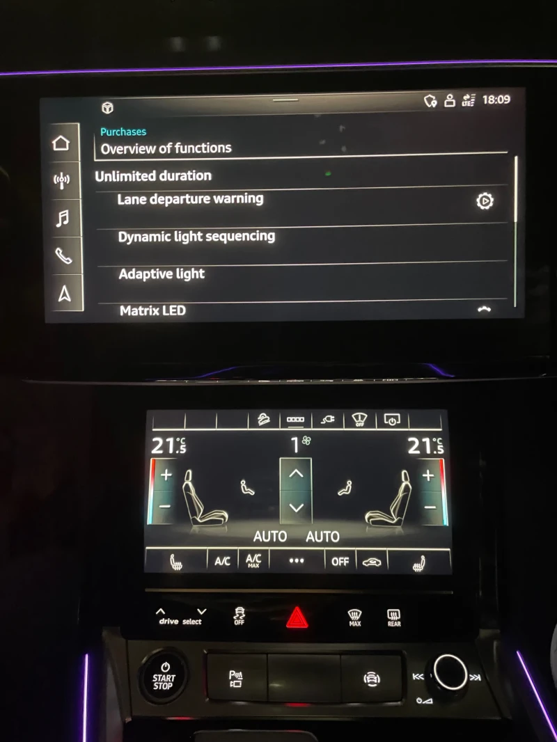 Audi E-Tron Гаранция 10/28 Premium + 92% SOH, снимка 16 - Автомобили и джипове - 52622367