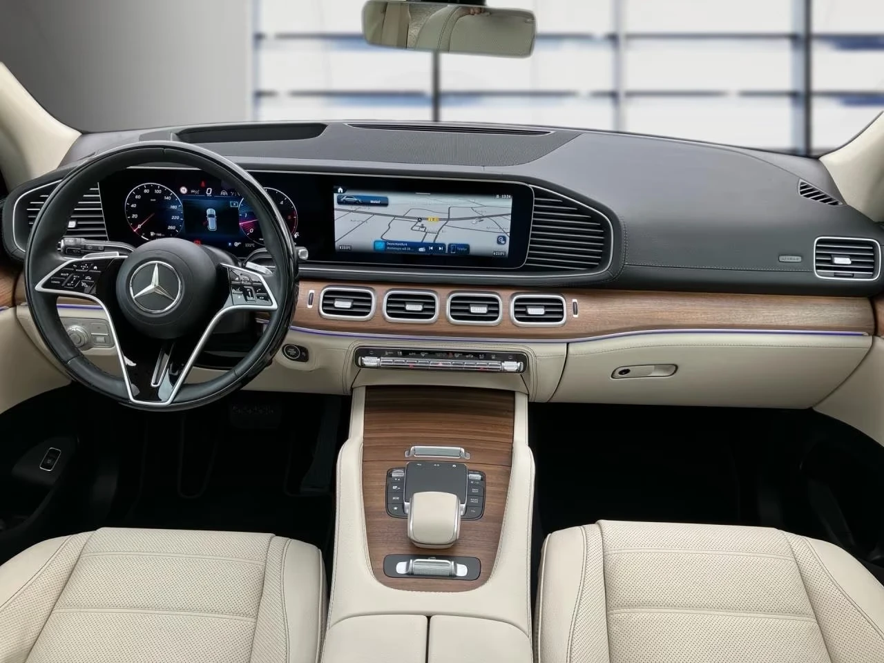 Mercedes-Benz GLE 450 d AMG 4M AIR MASSAGE 360 Pano BURM  #iCarbg | Mobile.bg   7