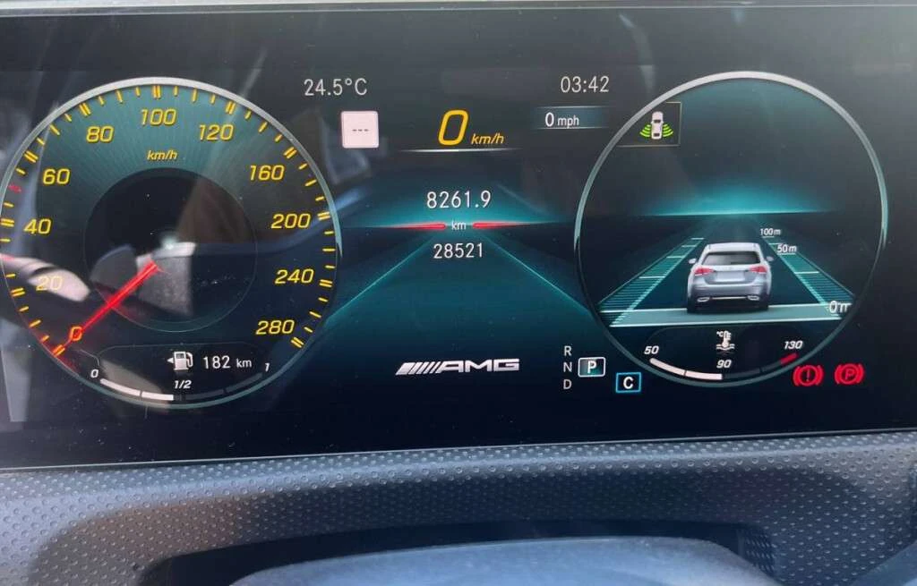 Mercedes-Benz CLA CLA35 AMG / ПАНОРАМА / ЦЕНА ДО БГ, снимка 15 - Автомобили и джипове - 55008928
